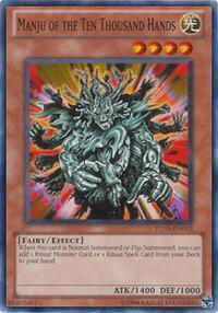 Manju of the Ten Thousand Hands - Turbo Pack: Booster Five (TU05) #TU05-EN012 - Common / Short Print YuGiOh Trading Card