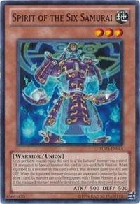 Spirit of the Six Samurai - Turbo Pack: Booster Five (TU05) #TU05-EN014 - Common / Short Print YuGiOh Trading Card
