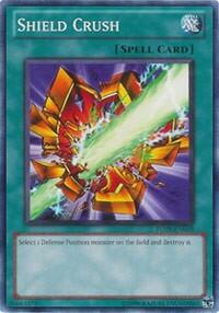 Shield Crush - Turbo Pack: Booster Five (TU05) #TU05-EN018 - Common / Short Print YuGiOh Trading Card