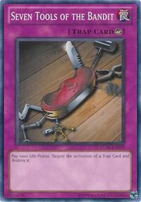 Seven Tools of the Bandit trading card from Turbo Pack: Booster Five Seven Tools of the Bandit - Turbo Pack: Booster Five YuGiOh trading card