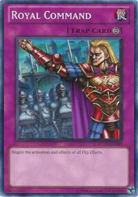 Royal Command trading card from Turbo Pack: Booster Five Royal Command - Turbo Pack: Booster Five YuGiOh trading card