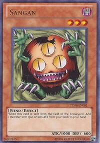 Sangan - Turbo Pack: Booster Six (TU06) #TU06-EN001 - Ultra Rare YuGiOh Trading Card