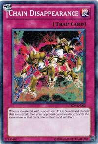 Chain Disappearance - Turbo Pack: Booster Six YuGiOh trading card