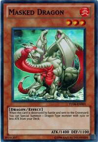Masked Dragon - Turbo Pack: Booster Six (TU06) #TU06-EN003 - Super Rare YuGiOh Trading Card