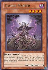 Zombie Master trading card from Turbo Pack: Booster Six Zombie Master - Turbo Pack: Booster Six YuGiOh trading card
