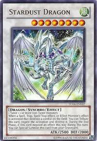 Stardust Dragon - Turbo Pack: Booster Six (TU06) #TU06-EN007 - Rare YuGiOh Trading Card