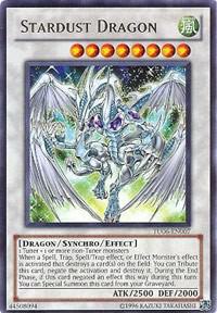 Stardust Dragon trading card from Turbo Pack: Booster Six Stardust Dragon - Turbo Pack: Booster Six YuGiOh trading card