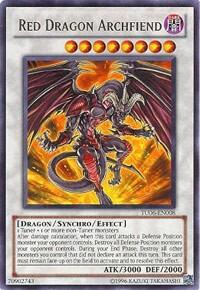 Red Dragon Archfiend - Turbo Pack: Booster Six (TU06) #TU06-EN008 - Rare YuGiOh Trading Card