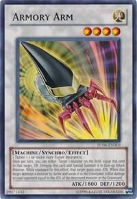 Armory Arm - Turbo Pack: Booster Six (TU06) #TU06-EN010 - Rare YuGiOh Trading Card