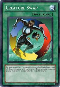 Creature Swap - Turbo Pack: Booster Six YuGiOh trading card