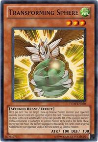 Transforming Sphere - Turbo Pack: Booster Six YuGiOh trading card