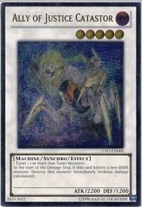 Ally of Justice Catastor (UTR) - Turbo Pack: Booster Seven (TU07) #TU07-EN000 - Ultimate Rare YuGiOh Trading Card