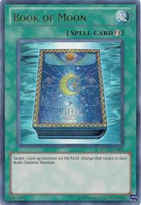 Book of Moon trading card from Turbo Pack: Booster Seven Book of Moon - Turbo Pack: Booster Seven YuGiOh trading card
