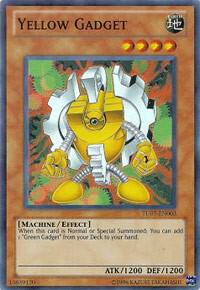 Yellow Gadget trading card from Turbo Pack: Booster Seven Yellow Gadget - Turbo Pack: Booster Seven YuGiOh trading card