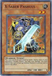 X-Saber Pashuul - Turbo Pack: Booster Seven (TU07) #TU07-EN004 - Super Rare YuGiOh Trading Card
