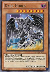 Dark Horus trading card from Turbo Pack: Booster Seven Dark Horus - Turbo Pack: Booster Seven YuGiOh trading card