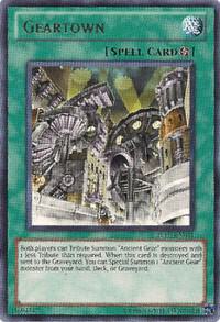Geartown trading card from Turbo Pack: Booster Seven Geartown - Turbo Pack: Booster Seven YuGiOh trading card