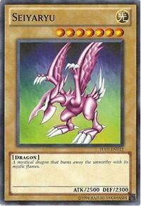 Seiyaryu - Turbo Pack: Booster Seven (TU07) #TU07-EN012 - Common / Short Print YuGiOh Trading Card