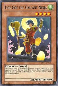 Goe Goe the Gallant Ninja trading card from Turbo Pack: Booster Seven Goe Goe the Gallant Ninja - Turbo Pack: Booster Seven YuGiOh trading card