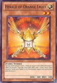 Herald of Orange Light - Turbo Pack: Booster Seven (TU07) #TU07-EN017 - Common / Short Print YuGiOh Trading Card
