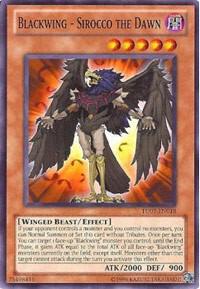 Blackwing - Sirocco the Dawn - Turbo Pack: Booster Seven YuGiOh trading card