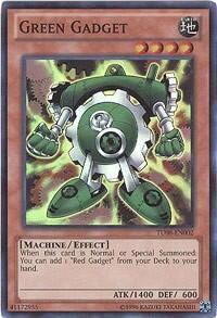 Green Gadget - Turbo Pack: Booster Eight (TU08) #TU08-EN002 - Super Rare YuGiOh Trading Card