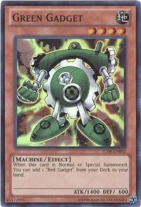 Green Gadget trading card from Turbo Pack: Booster Eight Green Gadget - Turbo Pack: Booster Eight YuGiOh trading card