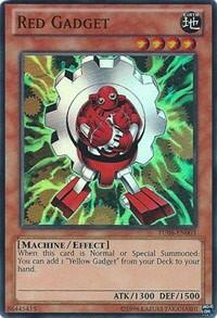 Red Gadget - Turbo Pack: Booster Eight (TU08) #TU08-EN003 - Super Rare YuGiOh Trading Card