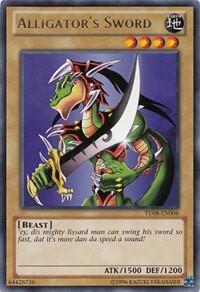 Alligator's Sword - Turbo Pack: Booster Eight (TU08) #TU08-EN006 - Rare YuGiOh Trading Card