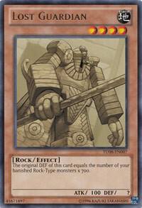 Lost Guardian trading card from Turbo Pack: Booster Eight Lost Guardian - Turbo Pack: Booster Eight YuGiOh trading card