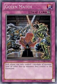 Gozen Match - Turbo Pack: Booster Eight (TU08) #TU08-EN011 - Rare YuGiOh Trading Card
