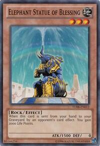 Elephant Statue of Blessing - Turbo Pack: Booster Eight (TU08) #TU08-EN012 - Common / Short Print YuGiOh Trading Card