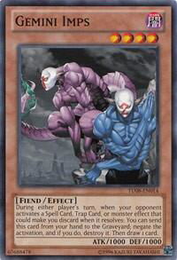 Gemini Imps - Turbo Pack: Booster Eight (TU08) #TU08-EN014 - Common / Short Print YuGiOh Trading Card
