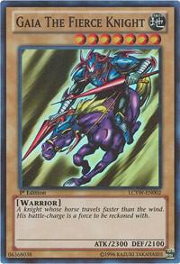 Gaia The Fierce Knight - Legendary Collection 3: Yugi's World YuGiOh trading card