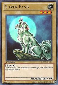 Silver Fang trading card from Legendary Collection 3: Yugi's World Silver Fang - Legendary Collection 3: Yugi's World YuGiOh trading card
