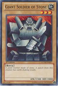 Giant Soldier of Stone trading card from Legendary Collection 3: Yugi's World Giant Soldier of Stone - Legendary Collection 3: Yugi's World YuGiOh trading card