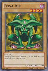 Feral Imp trading card from Legendary Collection 3: Yugi's World Feral Imp - Legendary Collection 3: Yugi's World YuGiOh trading card