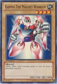 Gamma the Magnet Warrior - Legendary Collection 3: Yugi's World (LC03) #LCYW-EN014 - Common / Short Print YuGiOh Trading Card
