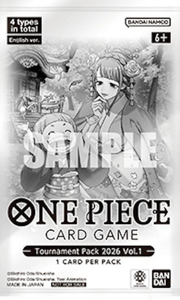 Tournament Pack 2026 Vol. 1 trading card from One Piece Promotion Cards Tournament Pack 2026 Vol. 1 - One Piece Promotion Cards One Piece trading card