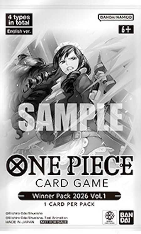 Winner Pack 2026 Vol. 1 trading card from One Piece Promotion Cards Winner Pack 2026 Vol. 1 - One Piece Promotion Cards One Piece trading card
