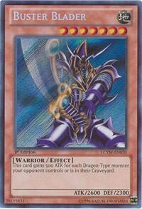 Buster Blader - Legendary Collection 3: Yugi's World (LC03) #LCYW-EN020 - Secret Rare YuGiOh Trading Card