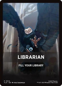 Librarian Theme Card - Avatar: The Last Airbender (TLA) #14 - Token Magic: The Gathering Trading Card