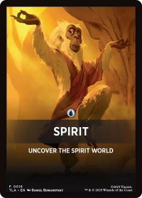Spirit Theme Card - Avatar: The Last Airbender (TLA) #16 - Token Magic: The Gathering Trading Card