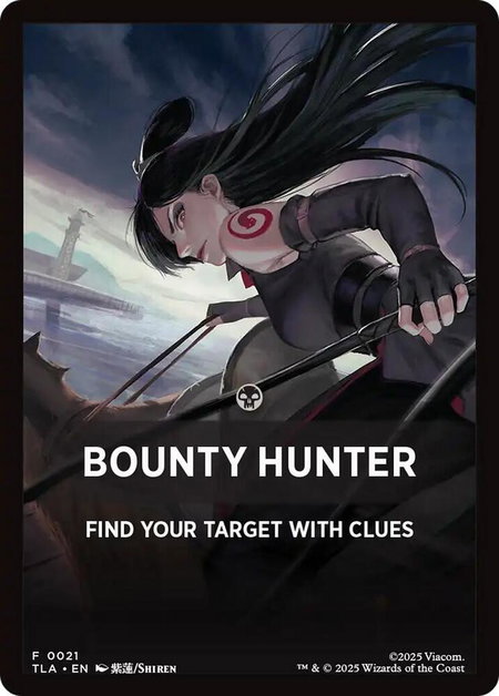 Bounty Hunter Theme Card - Avatar: The Last Airbender Magic: The Gathering trading card