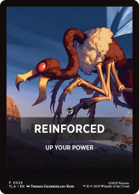 Reinforced Theme Card - Avatar: The Last Airbender (TLA) #25 - Token Magic: The Gathering Trading Card