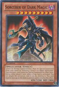 Sorcerer of Dark Magic - Legendary Collection 3: Yugi's World (LC03) #LCYW-EN029 - Common / Short Print YuGiOh Trading Card