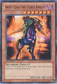 Swift Gaia the Fierce Knight - Legendary Collection 3: Yugi's World (LC03) #LCYW-EN031 - Common / Short Print YuGiOh Trading Card