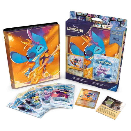 Disney Lorcana: Winterspell Collection Starter Set - Stitch Edition - Winterspell Disney Lorcana trading card