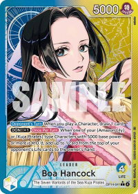 Boa Hancock - OP14-041 (Alternate Art) - The Azure Sea's Seven (OP14) #OP14-041 - Leader One Piece Trading Card