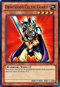 Obnoxious Celtic Guard - Legendary Collection 3: Yugi's World (LC03) #LCYW-EN036 - Common / Short Print YuGiOh Trading Card